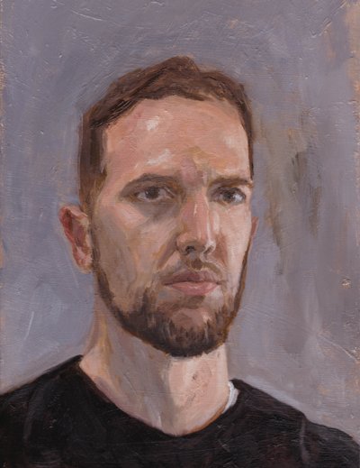 self portrait by the artist Christiaan Kruger